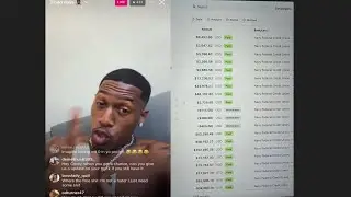 CoreySSG IG Live Showing How Much He Made Off Social Media + Addresses Zoie Rumors