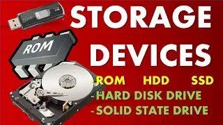 COMPUTER BASICS: Storage of a computer |Computer Data storage | What is Computer Storage? Full info.