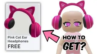 How to get PINK CAT EAR HEADPHONES 😊