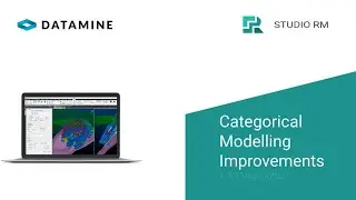 Studio RM   Categorical Modelling Improvements