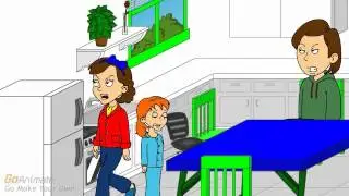 Caillou Pushes Rosie Out Of His Room/Grounded