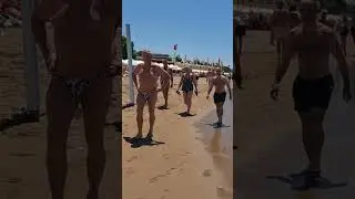 🇹🇷 Side Beach in Antalya🌴Türkiye