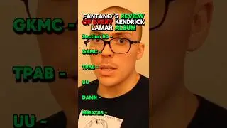 Fantano’s Review of Every Kendrick Lamar Album 