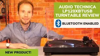 NEW Audio-Technica LP120XBTUSB Bluetooth Turntable overview