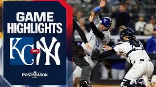 Royals vs. Yankees ALDS Game 1 Highlights (10/5/24) | MLB Highlights