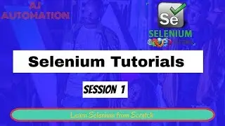 Selenium Tutorials Session 1: Getting Started: Selenium Maven Project
