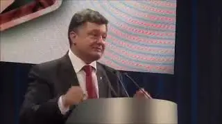 Prezydent Ukrainy o mieszkańcach Donbasu - "Ich dzieci będą siedziały w piwnicach!"