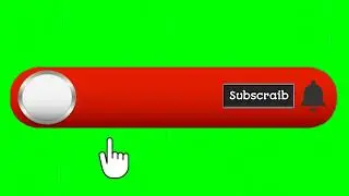 subscribe button green screen:no copyright