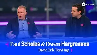 STAND BY HIM! | Scholes & Hargreaves back Erik ten Hag after Man United lose 4-3 to FC Copenhagen