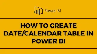 Date table in Power BI