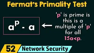 Testing for Primality (Fermat's Test)