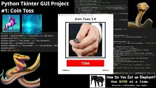 Python Tkinter Project 01: Coin Toss