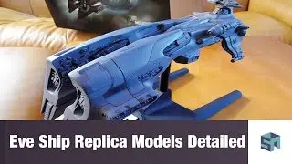 Eve Online Ship Replica Models Detailed