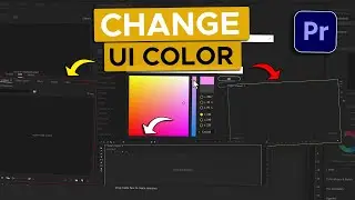 How To Change Premiere Pro UI Interface Color