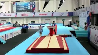 WU Yu-Jhih (TPE) - 2023 Artistic Junior Worlds - Qualifications Vault 1