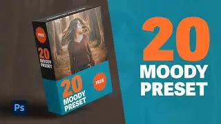 20 Moody Photoshop Preset Bundle For Photo Editing | Xmp File