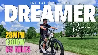 THIS RIDE IS A DREAM! TST DREAMER STEP THRU FAT TIRE EBIKE REVIEW