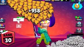 LOLA NONSTOP to 1000 TROPHIES! Brawl Stars