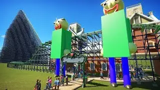 I Made A Baldis Basics Roller Coaster And EVERYONE Is Terrified Of It! | Planet Coaster