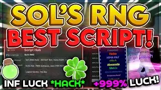 [UPDATE] Sols RNG Script Hack | INSTANT Roll + FREE Aura & Gamepass | LUCK Boost HACK | Mobile + PC