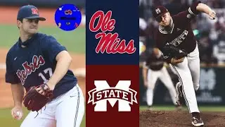 #6 Ole Miss v #4 Mississippi State Highlights (Hoglund v MacLeod) | 2021 College Baseball Highlights