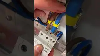 Electrician Effortlessly Builds Up a New Consumer Unit