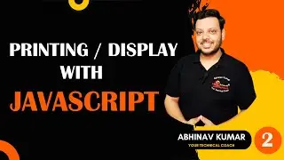 Display with JavaScript | Output Method in JavaScript | JavaScript Full Course | JavaScript Output