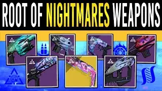 Destiny 2: ALL New Raid WEAPONS & PERK ROLLS! - Root of Nightmares Raid Weapons (Lightfall)