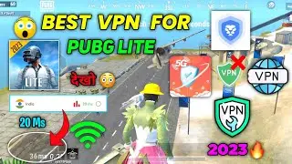 Best Vpn For Pubg Lite | Pubg Lite Best Vpn 2023 😳| Best Vpn Low Ping For Pubg Mobile Lite 🔥