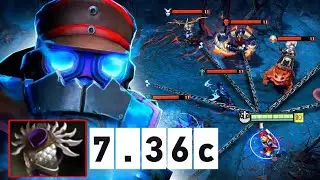 Clockwerk Midlane 1st Item Blade Mail 35Kills 1400XPM Dota 2