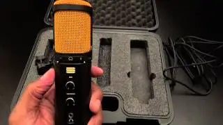 SL600 Condenser USB Microphone with Live Monitoring