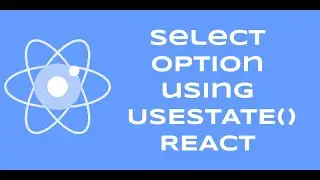 How To Bind State with  Select Option (Combo Box) with Object on REACT Hook  Component