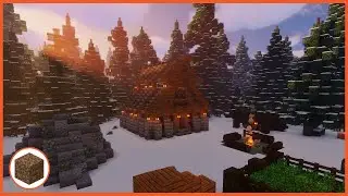 How To Build A Log Cabin Starter House In Minecraft Survival