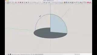 Sketchup  creating a dome the easy way