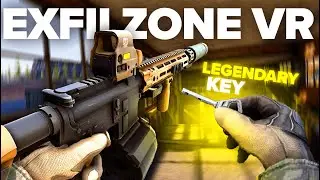 We Hit the FIRST EVER LEGENDARY VAULT in the BRAND NEW VR Extraction Shooter | ExfilZone