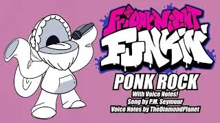 PONK ROCK with voice notes! | Friday Night Funkin Custom Song