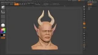 Zbrush and Maya Head retop projected