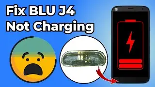 BLU J4 repair, not charging, charging port replacement