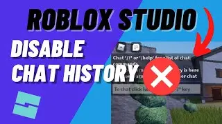 Roblox Studio How to DISABLE Chat History in Your Games, Remove Chat History