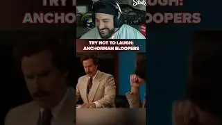 Try not to laugh: Anchorman Bloopers 🤣