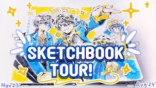 Finally a SKETCHBOOK TOUR!