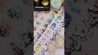 ASMR Unboxing Pet Tapes & Stamps from Sindhura's Crafts Studio #asmr #shorts #haul