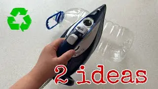 2 IDEAS WITH IRONED PLASTIC | NO ONE KNOWS IT IS PLASTIC