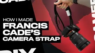 making francis cade's camera strap