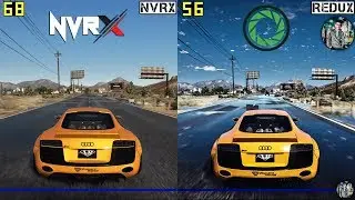 GTA 5 REDUX 1.6 VS Project NVRX Complete Comparison With FPS  - |Read Description| -