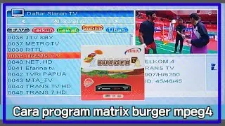 CARA PROGRAM MATRIX BURGER MPEG4