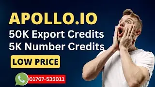 Apollo.io Export Credits | Apollo.io Unlimited Credits | Free Unlimited Credits Apollo.io