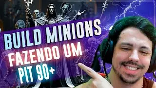 BUILD NECRO MINIONS BATENDO BILHÕES! - 6º TEMPORADA - DIABLO 4 - VOH