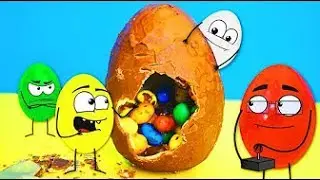 Мамикс - ГОВОРЯЩИЕ ЖЕЛЕЙНЫЕ ЯЙЦА И НЕОБЫЧНЫЙ KINDER SURPRISE!