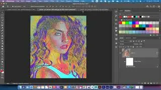 Create a Stylized Paint Effect Self Portrait - Photoshop CC 2021